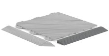Kantlist Deck45 Soft Grey 2-pack Hestra